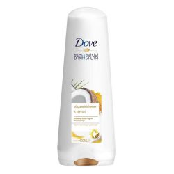 نرم کننده Dove با عصاره نارگیل و زردچوبه برای موهای ضعیف حجم 400 میلی