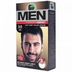 رنگ ‌موی مردانه گپ شماره 3.0 رنگ قهوه ای تیره مدل Men Perfect