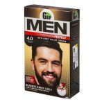 رنگ ‌موی مردانه GAP شماره 4.0 رنگ قهوه ای طبیعی مدل Men Perfect