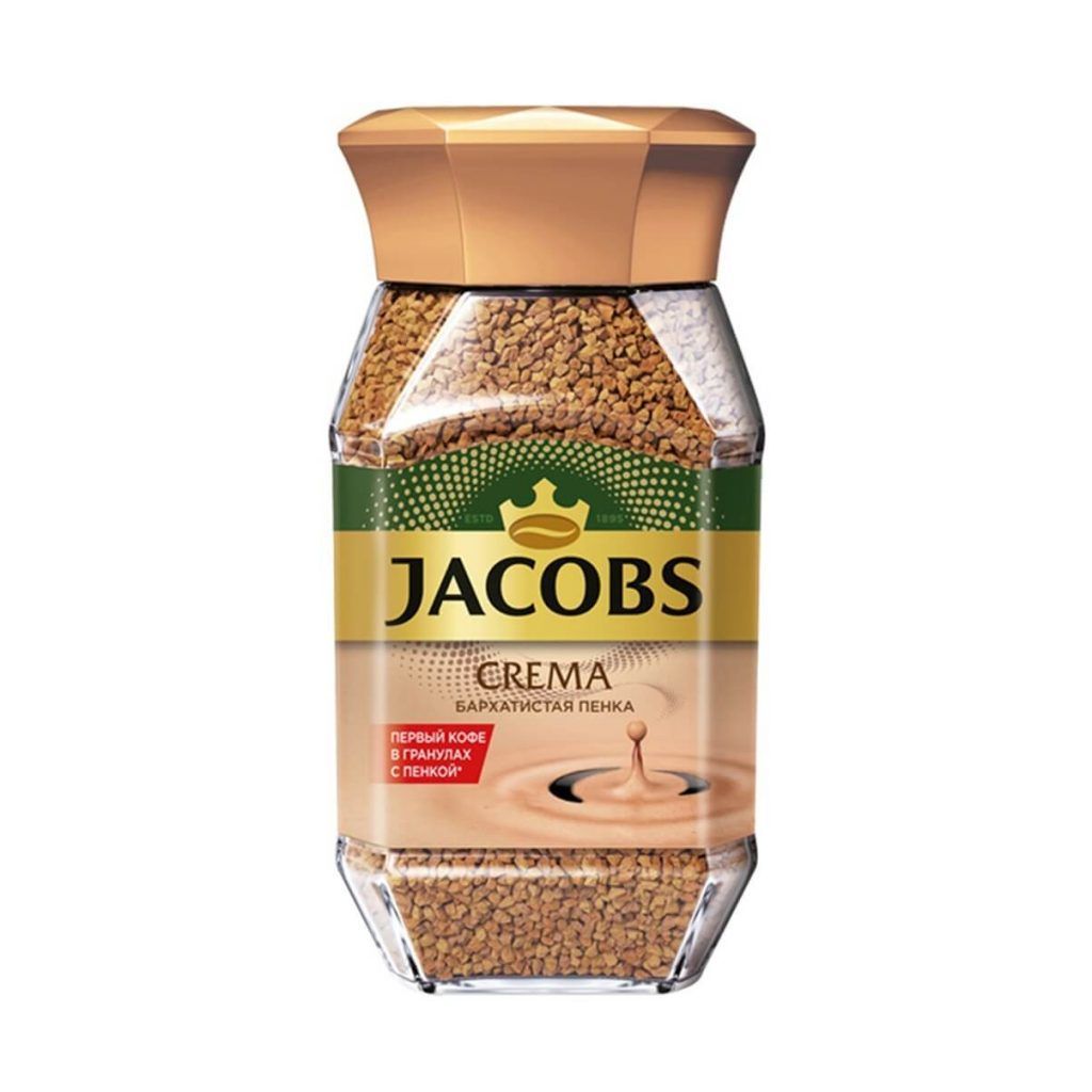 قهوه فوری جاکوبز فوم دار Jacobs Crema وزن ۹۵ گرمی
