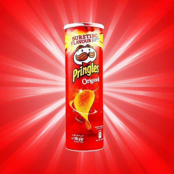 چیپس ساده پرینگلز مدل اورجینال Pringles Original بسته 165 گرمی