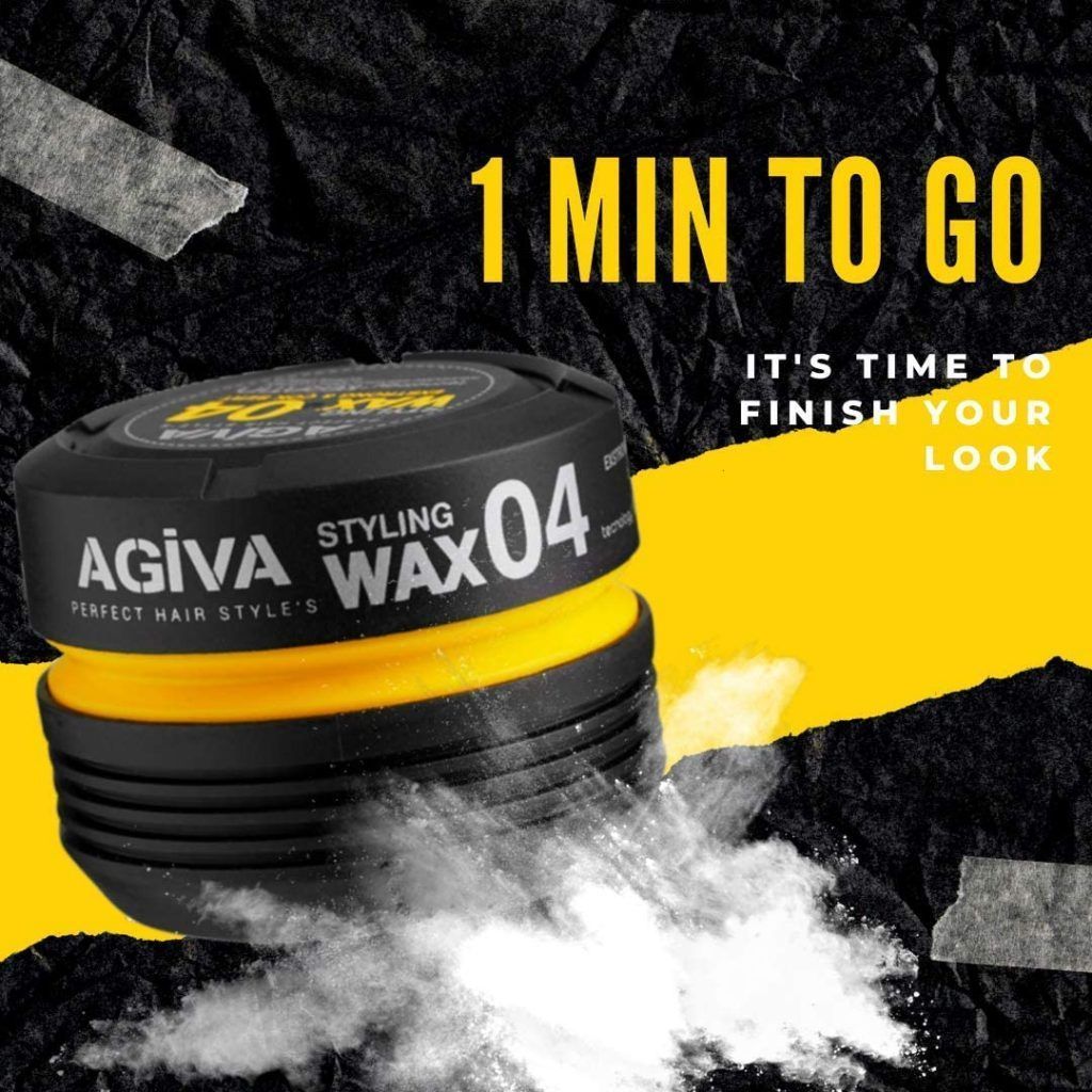 واکس مو سیاه آگیوا Agiva مدل STYLING WAX 04 حجم 175 میلی
