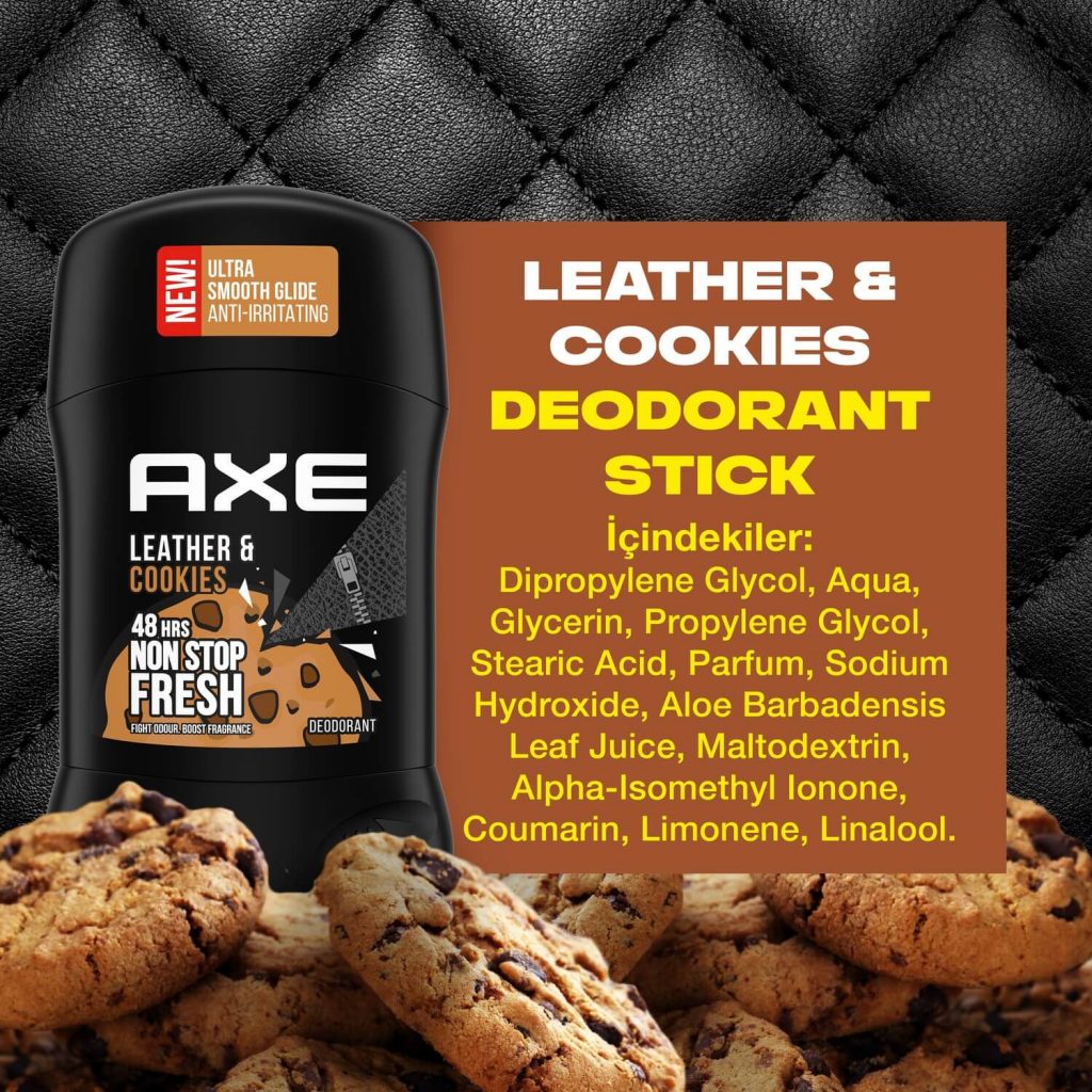مام صابونی مردانه آکس Axe مدل Leather & Cookies حجم 50 میلی