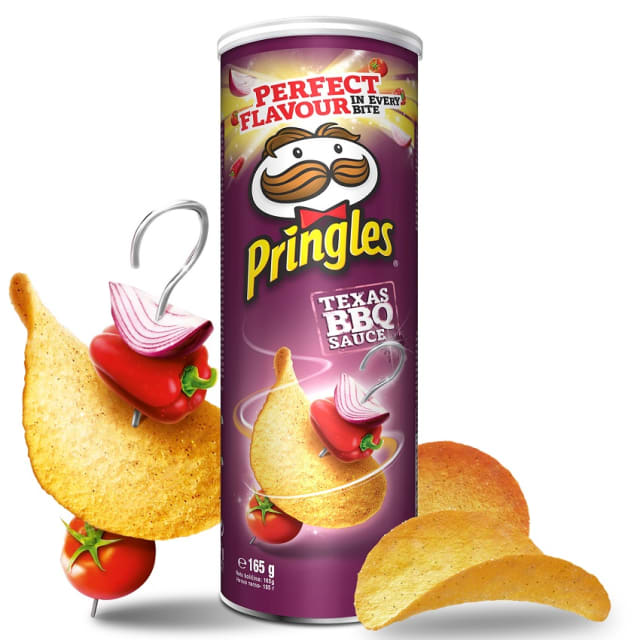 چیپس پرینگلز Pringles با طعم سس باربکیو Barbeque بسته 165 گرمی ارس یاب