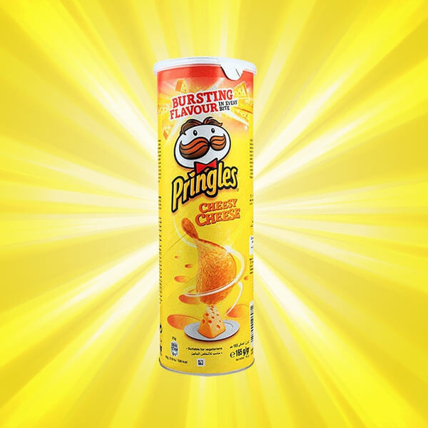 چیپس پنیری پرینگلز Pringles بسته 165 گرمی