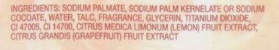 ترکیبات صابون کرمی با رایحه پرتقال