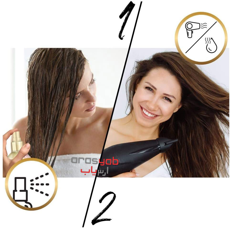 نحوه استفاده از سرم موی هفت کاره پنتن Pantene اصل ارس یاب خرید
