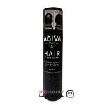 اسپری حجم دهنده مو آگیوا Agiva رنگ مشکی پر پشت کننده مو های نازک حجم ۱۵۰ میل