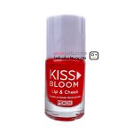 تینت لب KISS BLOOM رنگ هلویی با جلوه ای نچرال و خوش رنگ حجم ۱۱ میل