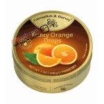 آبنبات پرتقالی کاوندیش هاروی cavendish خوشبو کننده دهان وزن ۲۰۰ گرم