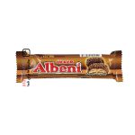 بیسکوییت شکلاتی آلبنی Albeni اولکر با مغز کرم کاراملی وزن 72 گرم ارس یاب