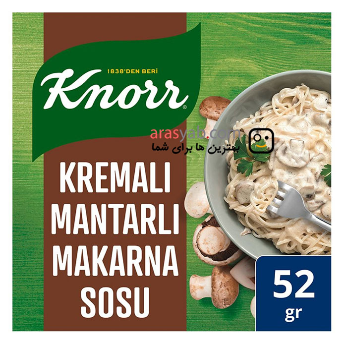 سس ماکارونی خامه ای Knorr ارس یاب